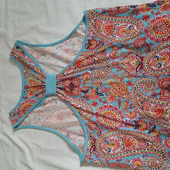 Lands' End Kids Girls Racerback Dress - Picture 4 of 4